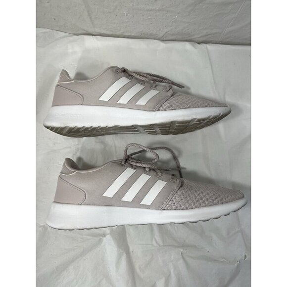 Adidas Women’s Sz 10  Mesh Cloudfoam QT Racer Sneaker Comfort - Picture 4 of 15